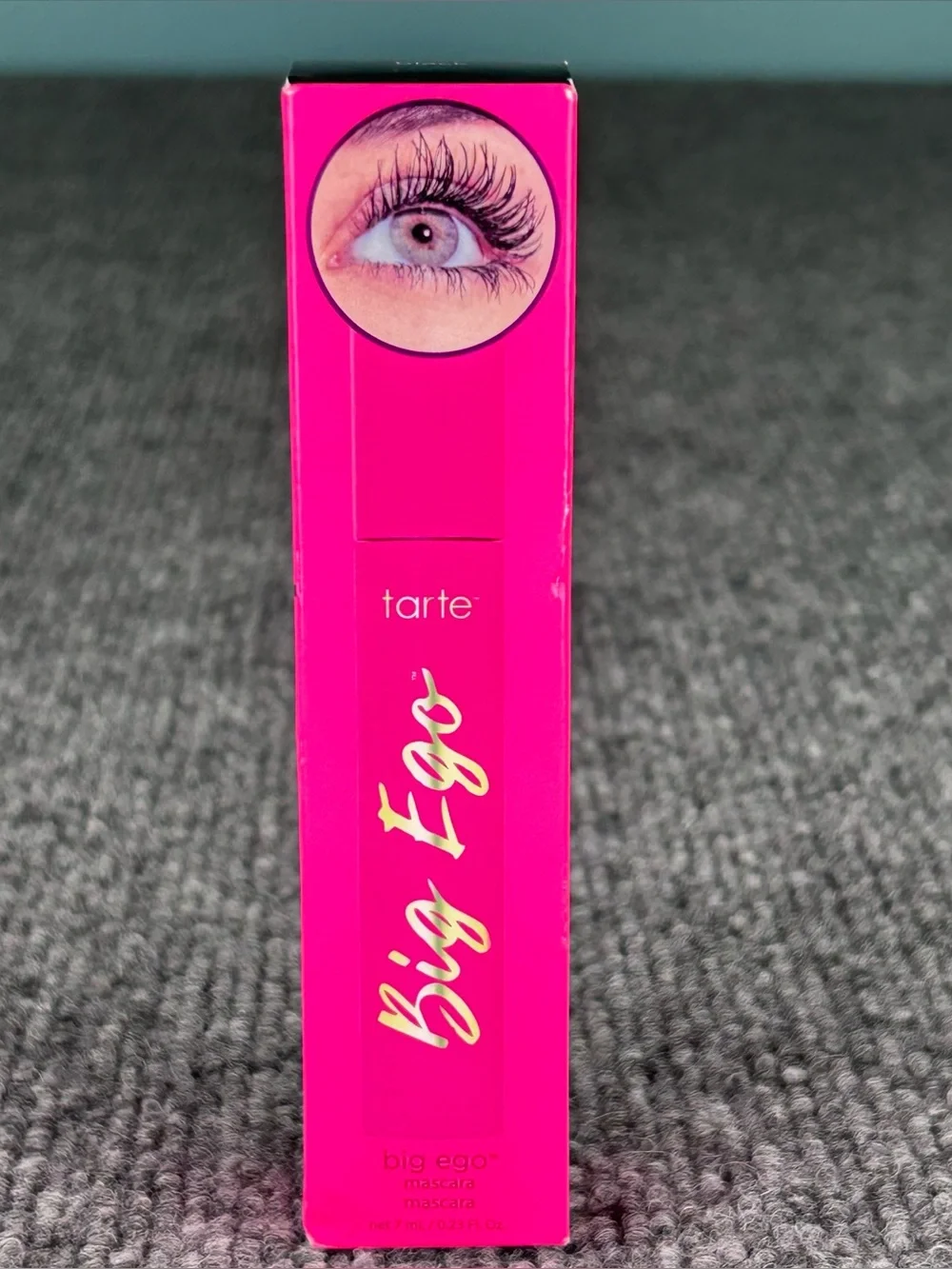 TARTE Big Ego Black Mascara7 ml /.23 fl oz Full Size NEW IN BOX